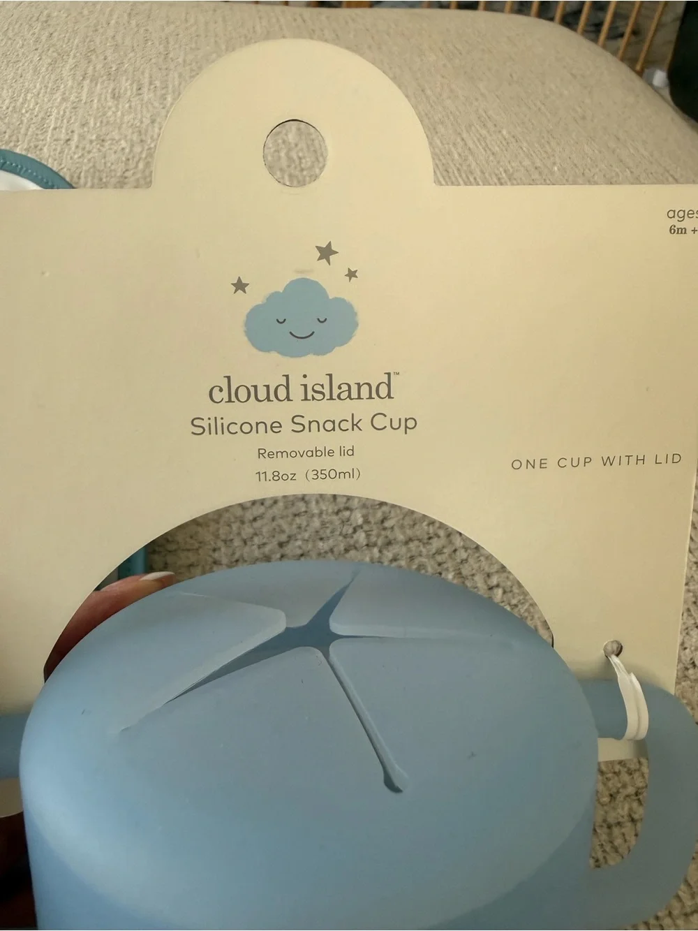 cloud island Teal and Light Blue Waterproof Baby Bib Set